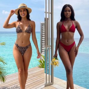 Dúo de Bikinis Clásicos "Riviera" – Edición Limitada de Dos Piezas