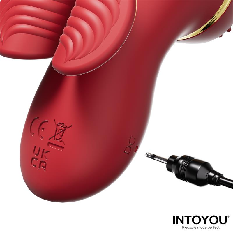 Beeny Estimulador con 4 Cabezales, Succión, Tapping, Tickling y Licking - Imagen 7