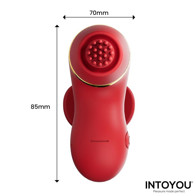 Beeny Estimulador con 4 Cabezales, Succión, Tapping, Tickling y Licking - Imagen 8
