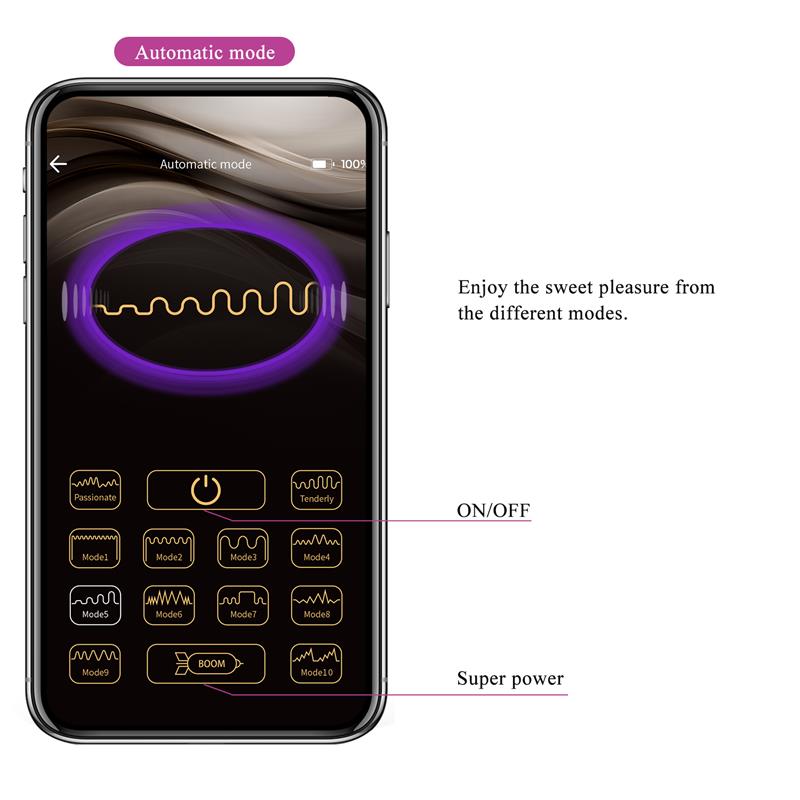 Fisherman Huevo Vibrador con APP - Imagen 10