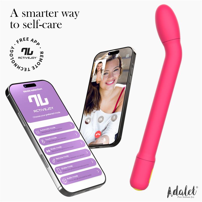 Gently Estimulador Punto G con APP Rosa - Imagen 6