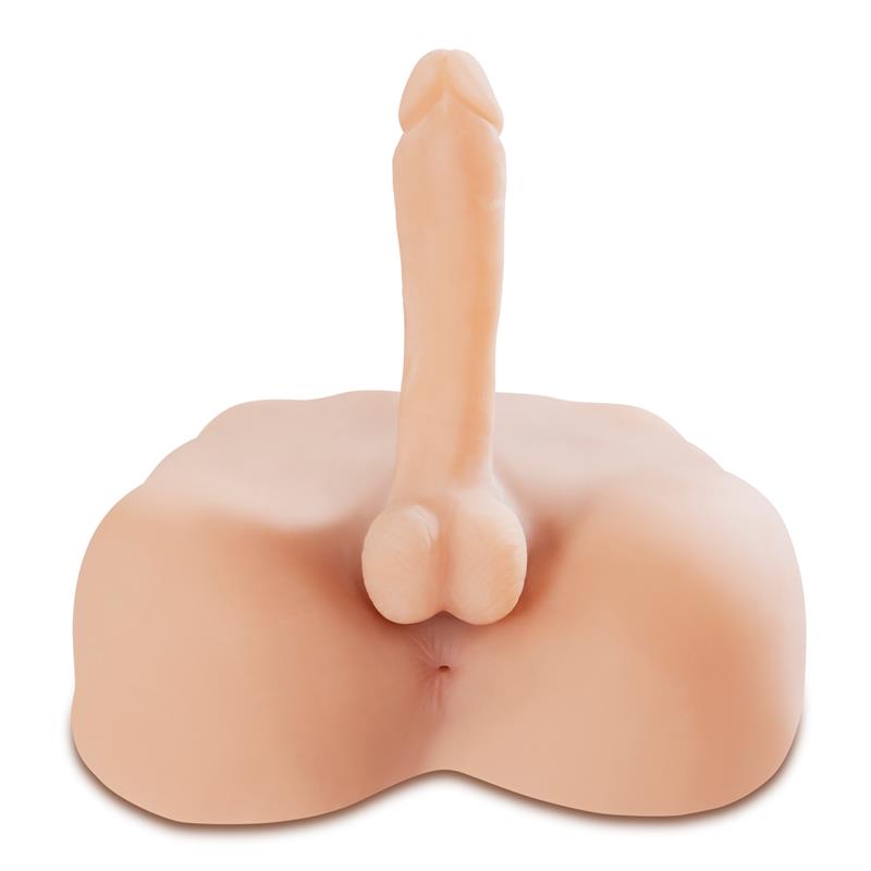 Masturbador Realístico Pene con Testículos - Imagen 3