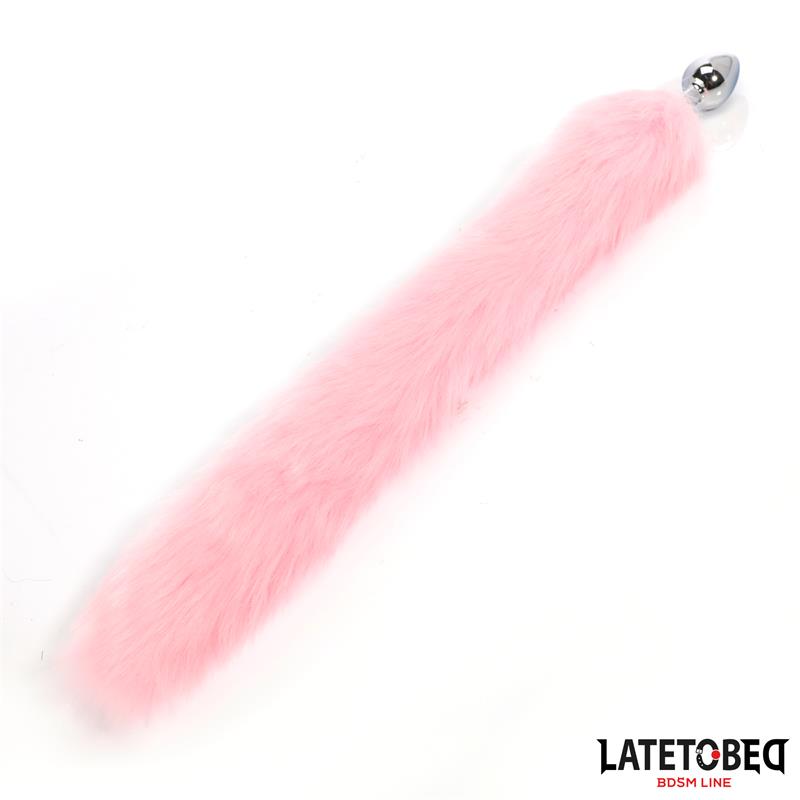 Plug Anal con Cola Rosa 40 cm - Imagen 6