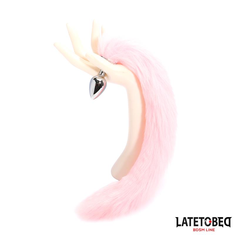 Plug Anal con Cola Rosa 40 cm - Imagen 9