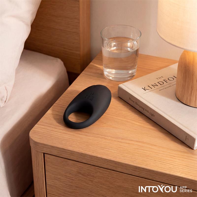Ringo Anillo Vibrador con APP Unibody Negro - Imagen 14