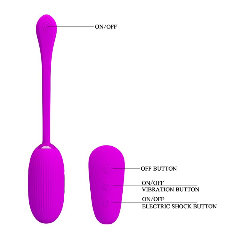 Shock Fun Huevo Vibrador con Electro Shock y Control Remoto - Imagen 7