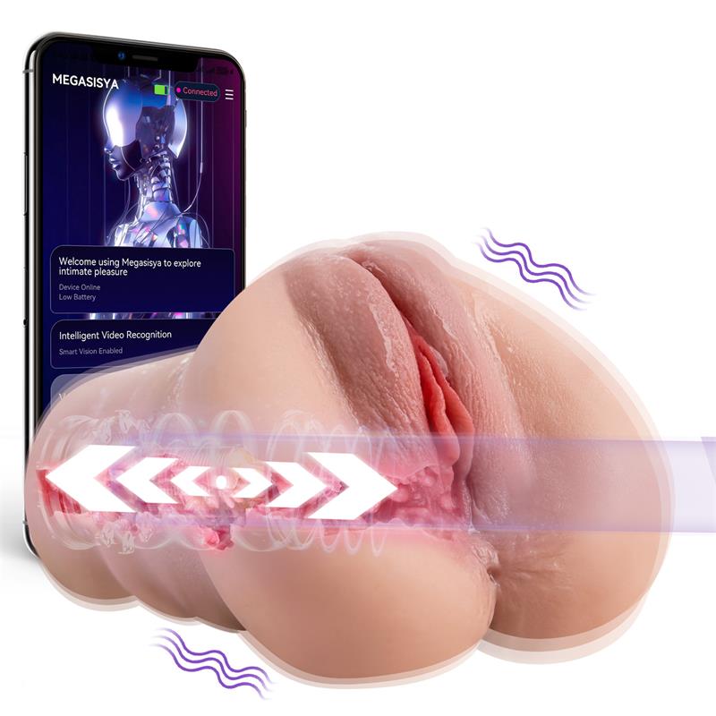 Sora Vagina y Ano con Thrusting, Vibracion y APP 1.54 kg - Imagen 2