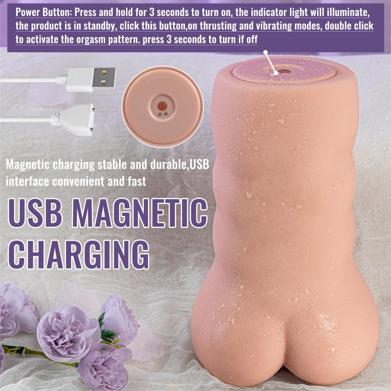 Sora Vagina y Ano con Thrusting, Vibracion y APP 1.54 kg - Imagen 8